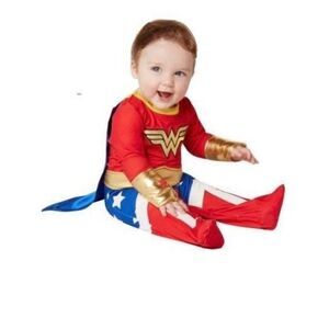 Wonder Woman Infant Baby 1-2 Years Halloween Costume